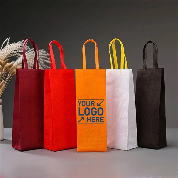Non-Woven Two Bottle Wine Bags - Non-Woven Two Bottle Wine Bags - Image 0 of 0