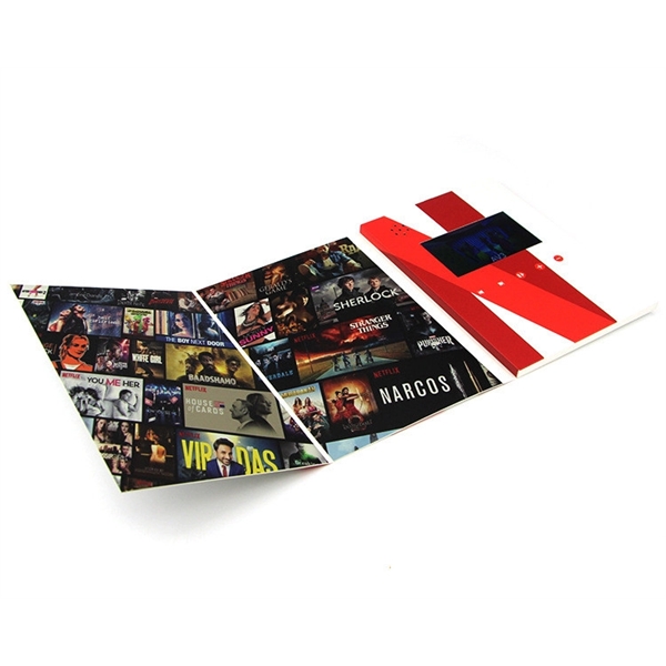 5.0" HD IPS Business Video Book Card, Customized - 5.0" HD IPS Business Video Book Card, Customized - Image 1 of 2