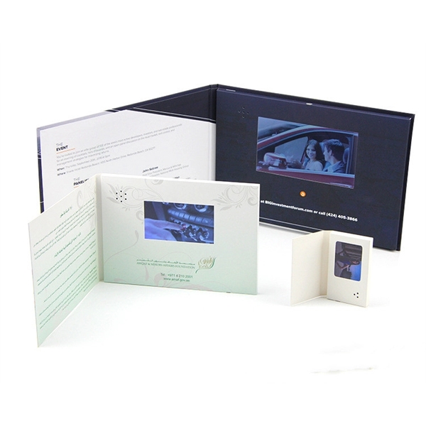 5.0" HD IPS Business Video Book Card, Customized - 5.0" HD IPS Business Video Book Card, Customized - Image 2 of 2