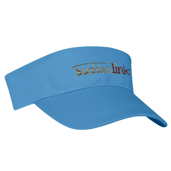 Cotton Twill Visor - Cotton Twill Visor - Image 10 of 31