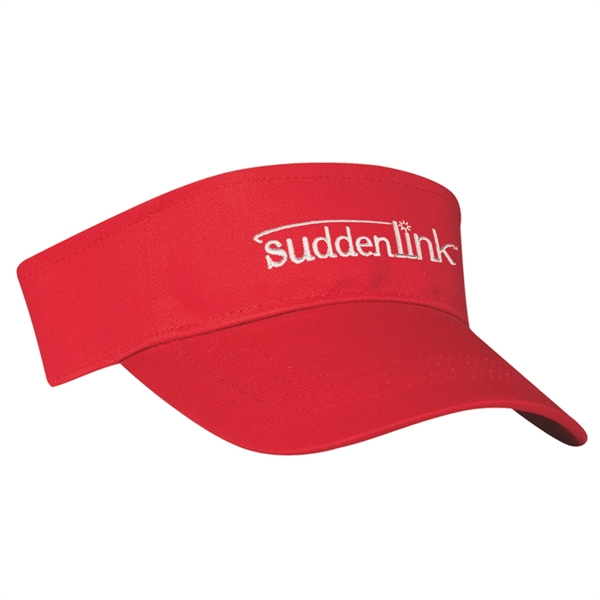 Cotton Twill Visor - Cotton Twill Visor - Image 17 of 31