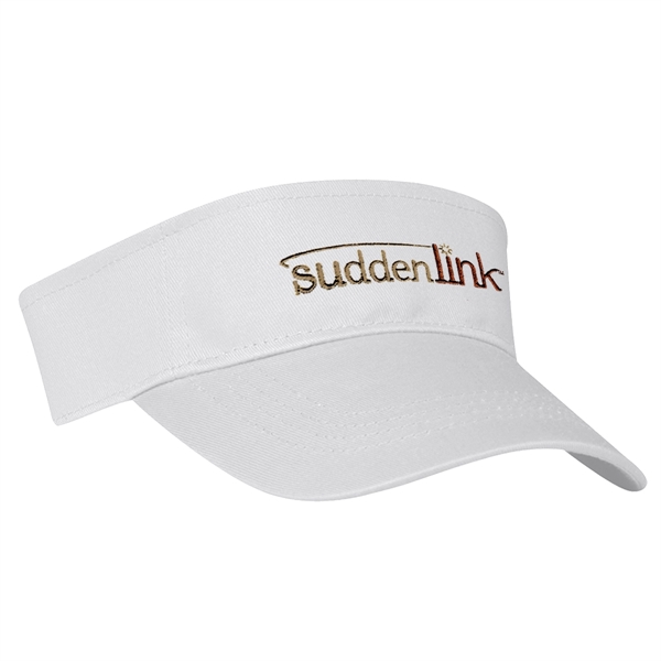 Cotton Twill Visor - Cotton Twill Visor - Image 19 of 31