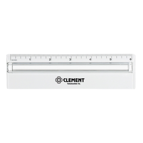 Plastic 6 Ruler With Magnifying Glass | Plum Grove