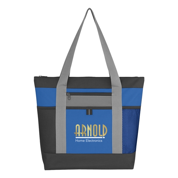 Tri-Color Tote Bag - Tri-Color Tote Bag - Image 12 of 13