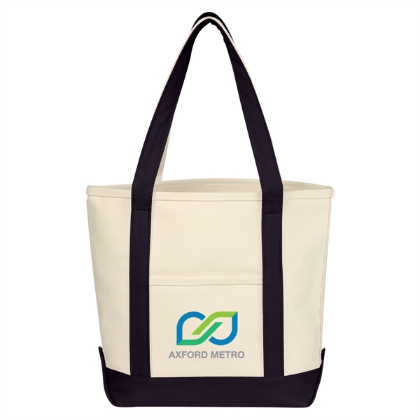Small Starboard Cotton Canvas Tote Bag - Small Starboard Cotton Canvas Tote Bag - Image 2 of 20