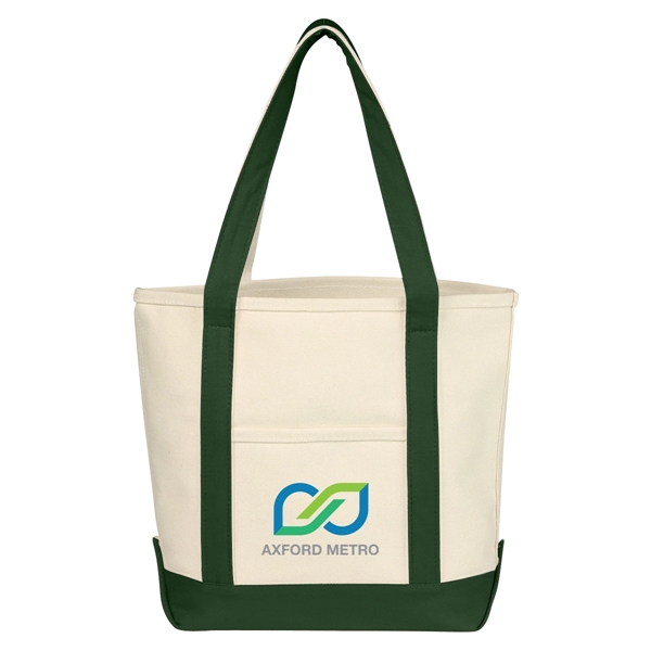 Small Starboard Cotton Canvas Tote Bag - Small Starboard Cotton Canvas Tote Bag - Image 5 of 20