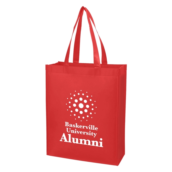 Matte Laminated Non-Woven Shopper Tote Bag - Matte Laminated Non-Woven Shopper Tote Bag - Image 3 of 15