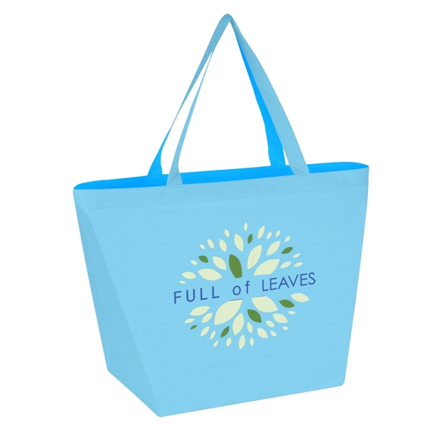 Non-Woven Budget Shopper Tote Bag - Non-Woven Budget Shopper Tote Bag - Image 4 of 46