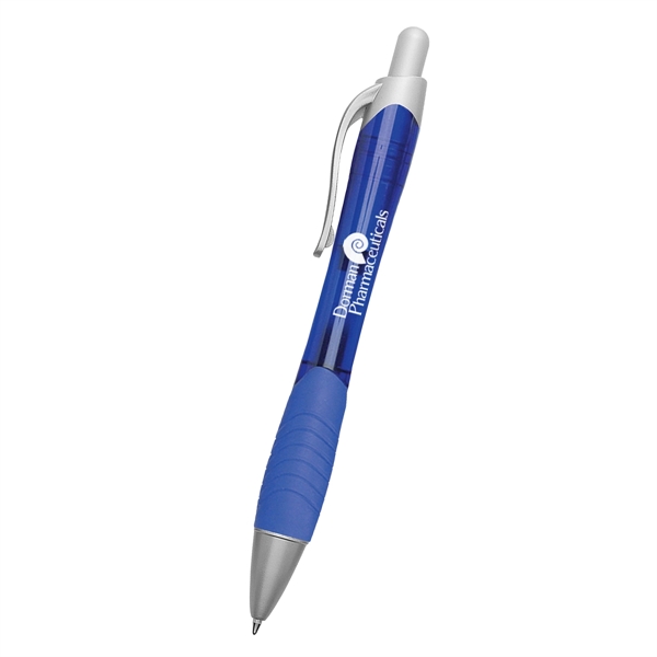 Rio Ballpoint Pen With Contoured Rubber Grip - Rio Ballpoint Pen With Contoured Rubber Grip - Image 20 of 21