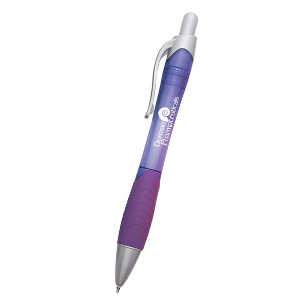 Rio Ballpoint Pen With Contoured Rubber Grip - Rio Ballpoint Pen With Contoured Rubber Grip - Image 14 of 21