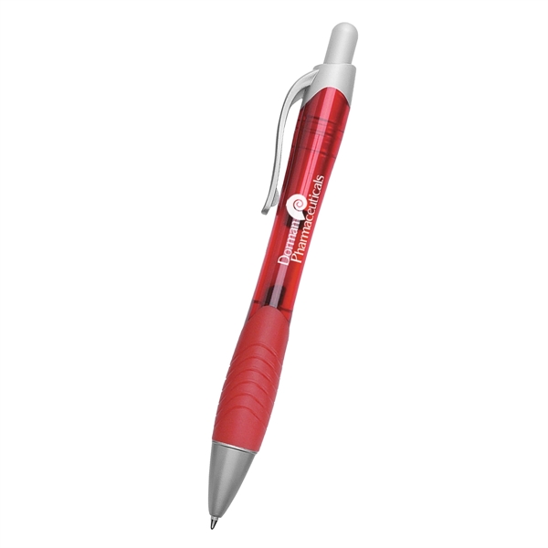 Rio Ballpoint Pen With Contoured Rubber Grip - Rio Ballpoint Pen With Contoured Rubber Grip - Image 17 of 21