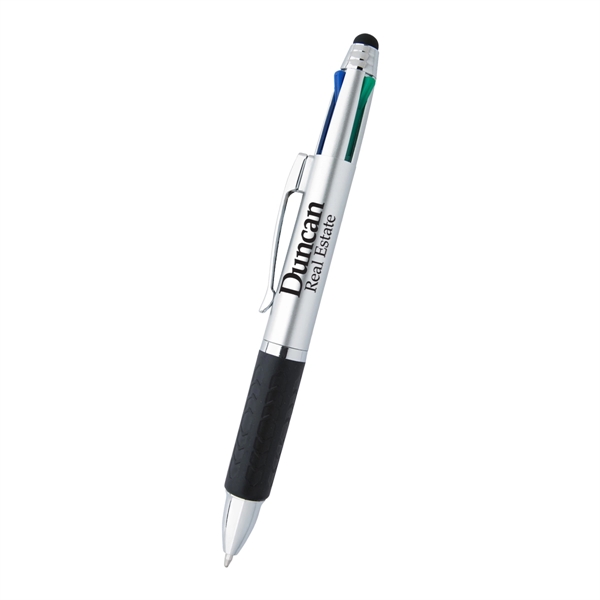 4-In-1 Pen With Stylus - 4-In-1 Pen With Stylus - Image 1 of 16