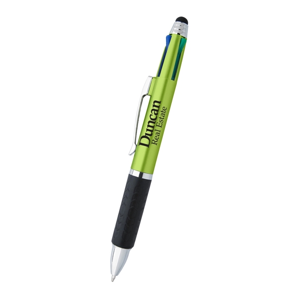 4-In-1 Pen With Stylus - 4-In-1 Pen With Stylus - Image 11 of 16