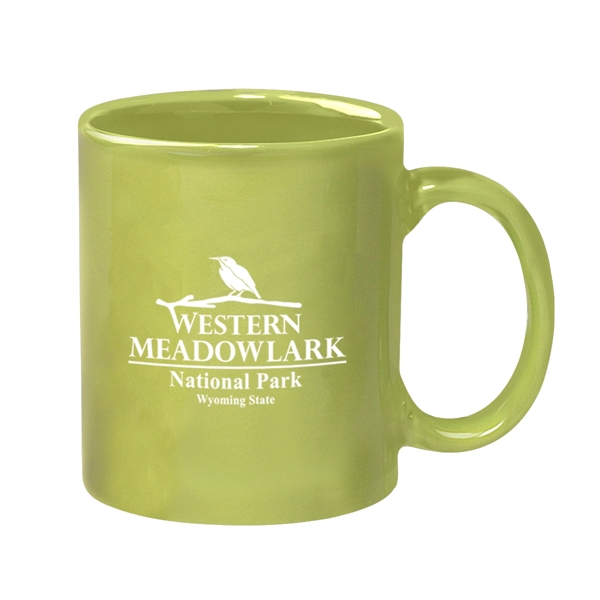 11 Oz. Colored Stoneware Mug With C-Handle - 11 Oz. Colored Stoneware Mug With C-Handle - Image 10 of 32