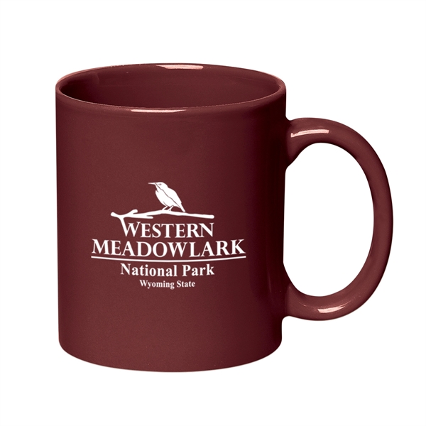 11 Oz. Colored Stoneware Mug With C-Handle - 11 Oz. Colored Stoneware Mug With C-Handle - Image 31 of 32