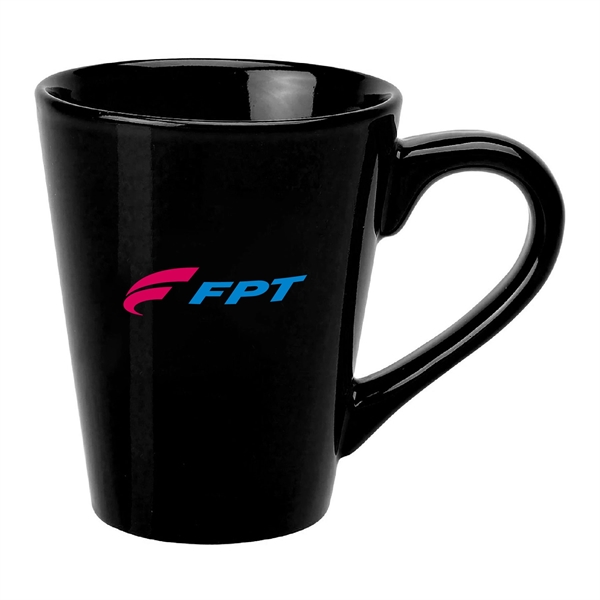 14 oz. Ceramic Cafe Coffee Mug w/ Handle - 14 oz. Ceramic Cafe Coffee Mug w/ Handle - Image 2 of 6