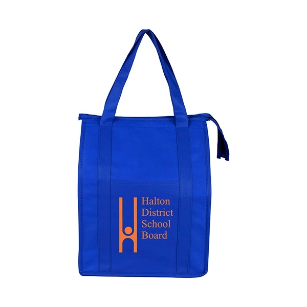 12" W x 16" H x 10" D Large Insulated Cooler Zipper Tote Bag - 12" W x 16" H x 10" D Large Insulated Cooler Zipper Tote Bag - Image 6 of 49