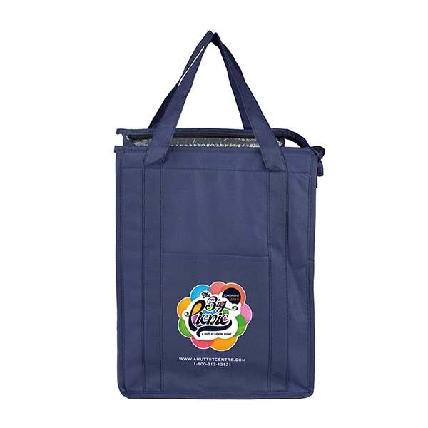 12" W x 16" H x 10" D Large Insulated Cooler Zipper Tote Bag - 12" W x 16" H x 10" D Large Insulated Cooler Zipper Tote Bag - Image 16 of 49