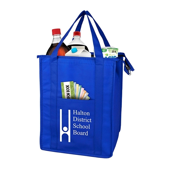 12" W x 16" H x 10" D Large Insulated Cooler Zipper Tote Bag - 12" W x 16" H x 10" D Large Insulated Cooler Zipper Tote Bag - Image 19 of 49