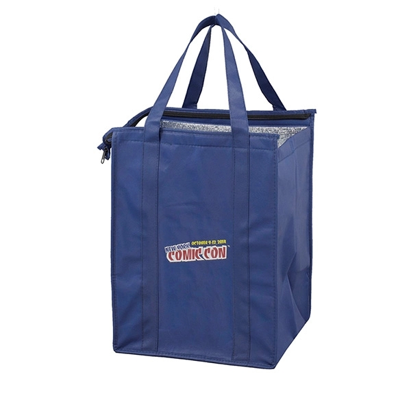 12" W x 16" H x 10" D Large Insulated Cooler Zipper Tote Bag - 12" W x 16" H x 10" D Large Insulated Cooler Zipper Tote Bag - Image 22 of 49