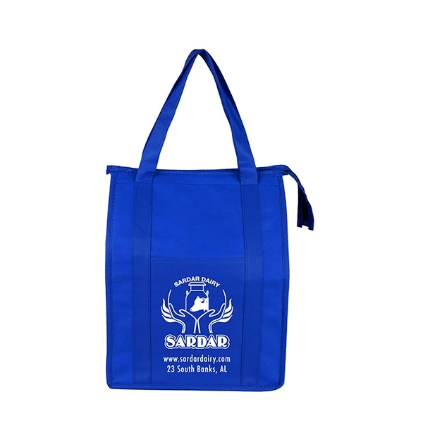 12" W x 16" H x 10" D Large Insulated Cooler Zipper Tote Bag - 12" W x 16" H x 10" D Large Insulated Cooler Zipper Tote Bag - Image 25 of 49