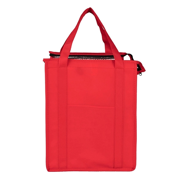 12" W x 16" H x 10" D Large Insulated Cooler Zipper Tote Bag - 12" W x 16" H x 10" D Large Insulated Cooler Zipper Tote Bag - Image 46 of 49