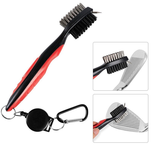 Wire and Nylon Bristle Brushes for Golf - Wire and Nylon Bristle Brushes for Golf - Image 2 of 4