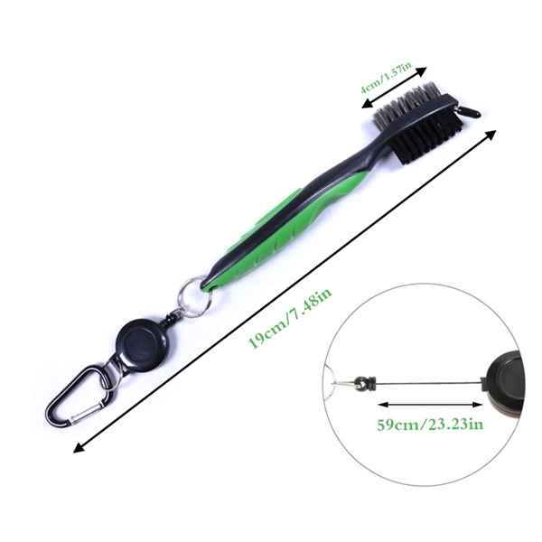 Wire and Nylon Bristle Brushes for Golf - Wire and Nylon Bristle Brushes for Golf - Image 3 of 4