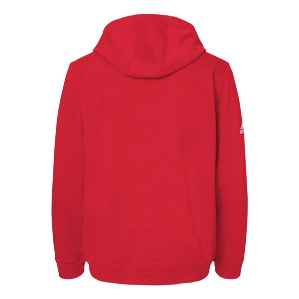 Adidas Fleece Hooded Sweatshirt - Adidas Fleece Hooded Sweatshirt - Image 4 of 16