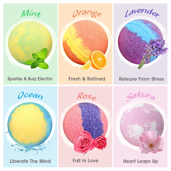 Bath Bombs Gift Set for Women and Kids - Bath Bombs Gift Set for Women and Kids - Image 1 of 4