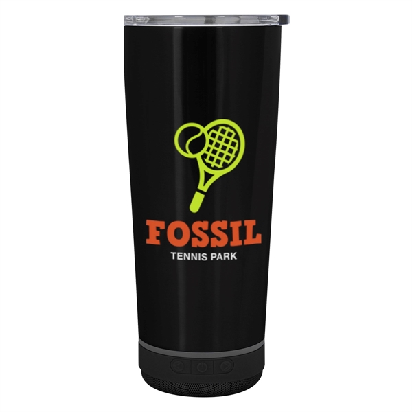 18 OZ. STAINLESS STEEL TUMBLER WITH SPEAKER - 18 OZ. STAINLESS STEEL TUMBLER WITH SPEAKER - Image 3 of 32