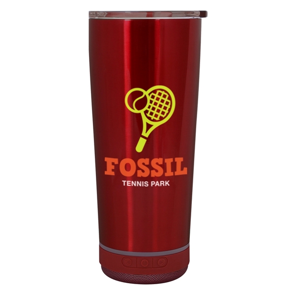 18 OZ. STAINLESS STEEL TUMBLER WITH SPEAKER - 18 OZ. STAINLESS STEEL TUMBLER WITH SPEAKER - Image 15 of 32