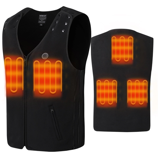 Size Adjustable Heated Vest - Size Adjustable Heated Vest - Image 0 of 5