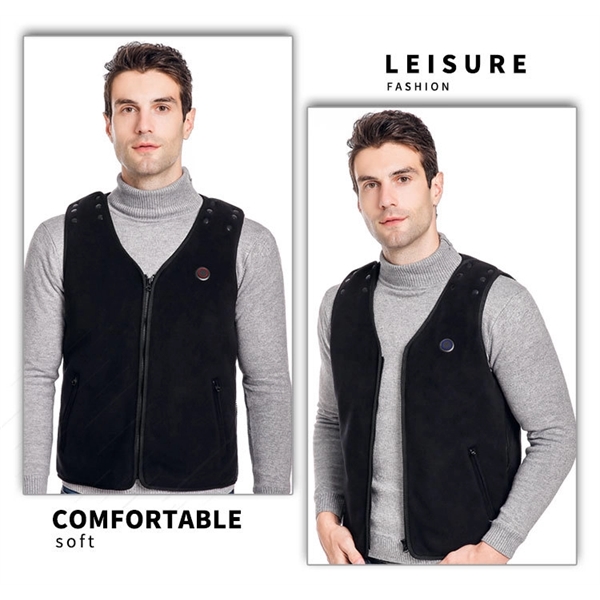 Size Adjustable Heated Vest - Size Adjustable Heated Vest - Image 4 of 5