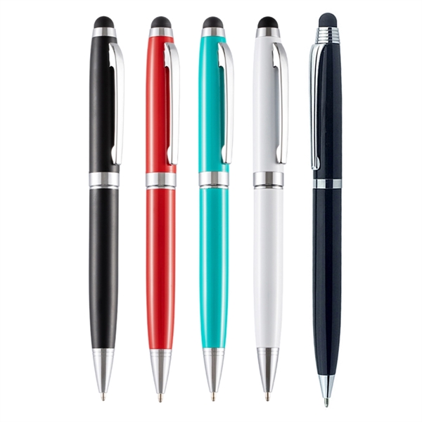 Luxurious Metal Stylus Ballpoint Pen - Luxurious Metal Stylus Ballpoint Pen - Image 1 of 3