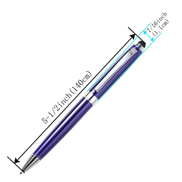 Luxurious Metal Stylus Ballpoint Pen - Luxurious Metal Stylus Ballpoint Pen - Image 2 of 3