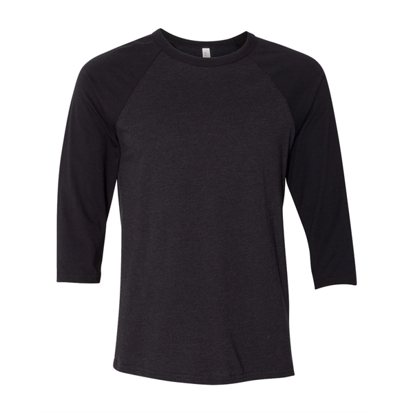 BELLA + CANVAS Three-Quarter Sleeve Baseball Tee - BELLA + CANVAS Three-Quarter Sleeve Baseball Tee - Image 1 of 93