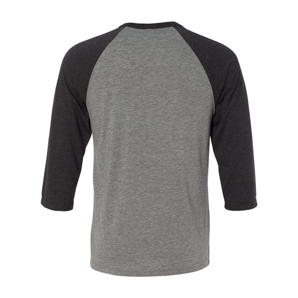 BELLA + CANVAS Three-Quarter Sleeve Baseball Tee - BELLA + CANVAS Three-Quarter Sleeve Baseball Tee - Image 23 of 93