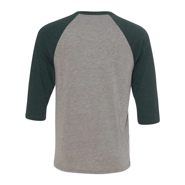 BELLA + CANVAS Three-Quarter Sleeve Baseball Tee - BELLA + CANVAS Three-Quarter Sleeve Baseball Tee - Image 26 of 93