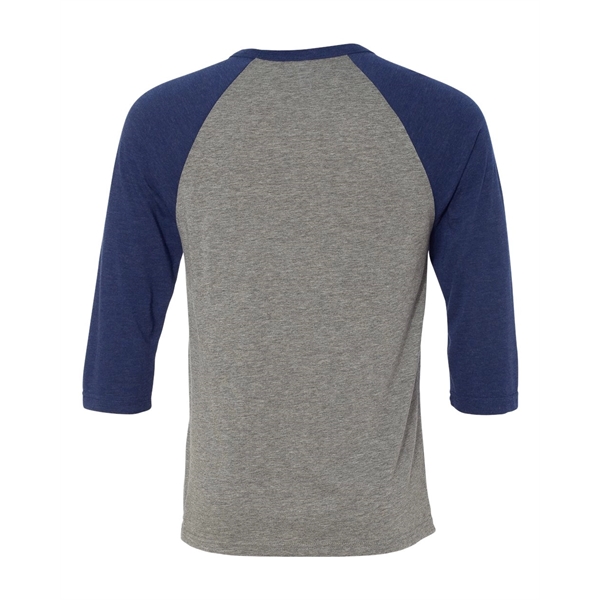BELLA + CANVAS Three-Quarter Sleeve Baseball Tee - BELLA + CANVAS Three-Quarter Sleeve Baseball Tee - Image 32 of 93