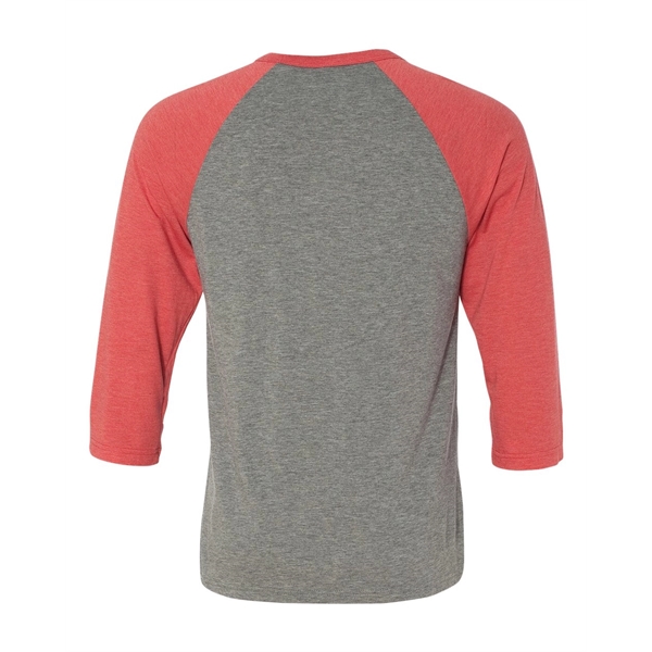 BELLA + CANVAS Three-Quarter Sleeve Baseball Tee - BELLA + CANVAS Three-Quarter Sleeve Baseball Tee - Image 35 of 93