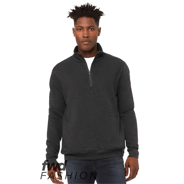 BELLA + CANVAS Unisex FWD Fashion Quarter-Zip Sweatshirt - BELLA + CANVAS Unisex FWD Fashion Quarter-Zip Sweatshirt - Image 6 of 8