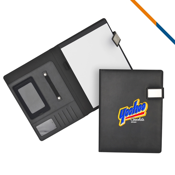 A4 Leatherette Padfolio With Sleeve - A4 Leatherette Padfolio With Sleeve - Image 0 of 3