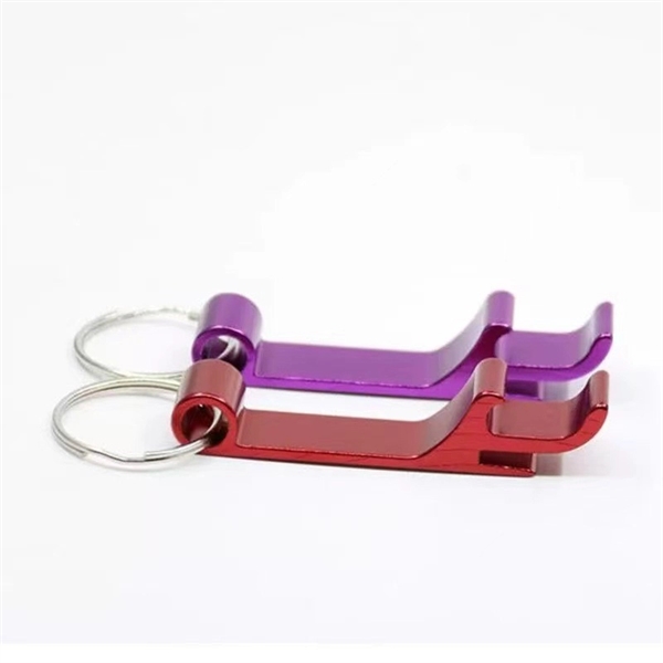 Metal Slim Beer Bottle Opener Keychain Keyring Giveaway - Metal Slim Beer Bottle Opener Keychain Keyring Giveaway - Image 4 of 4