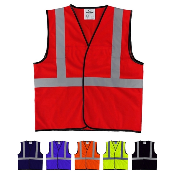 The Econo Work-Zone Safety Vest with Reflective Tape - The Econo Work-Zone Safety Vest with Reflective Tape - Image 0 of 0