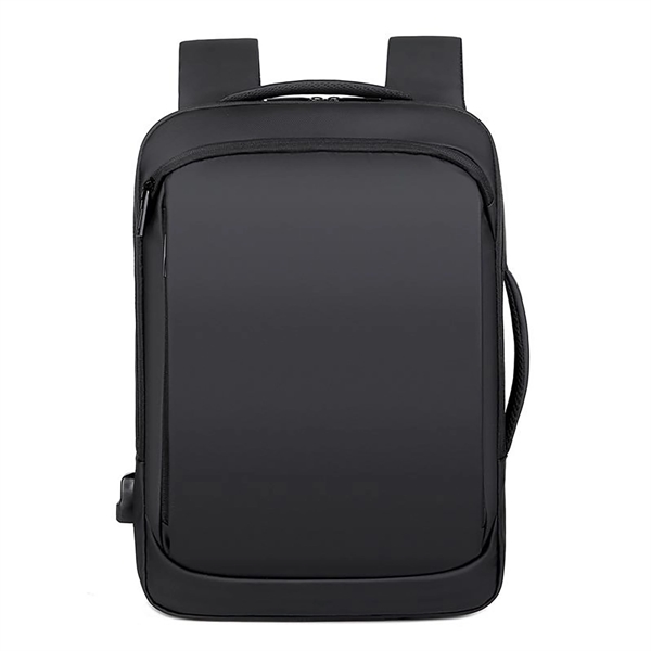 Multifunctional Rechargeable Laptop Backpack - Multifunctional Rechargeable Laptop Backpack - Image 1 of 4