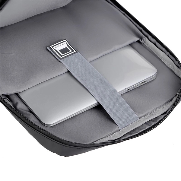Multifunctional Rechargeable Laptop Backpack - Multifunctional Rechargeable Laptop Backpack - Image 2 of 4