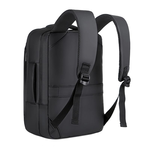 Multifunctional Rechargeable Laptop Backpack - Multifunctional Rechargeable Laptop Backpack - Image 3 of 4