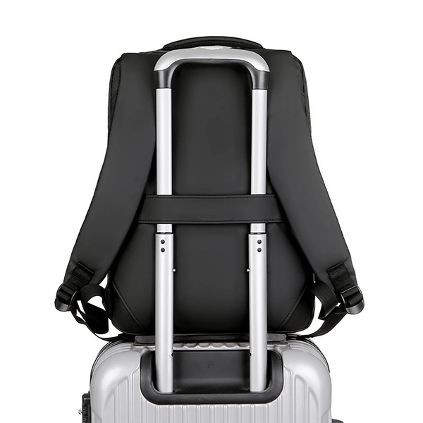 Multifunctional Rechargeable Laptop Backpack - Multifunctional Rechargeable Laptop Backpack - Image 4 of 4