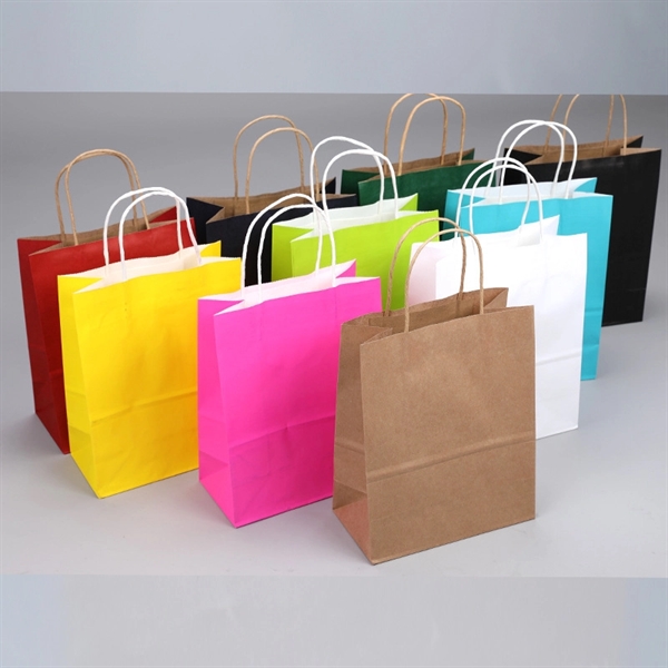 Kraft Paper Gift Bags - Kraft Paper Gift Bags - Image 0 of 3